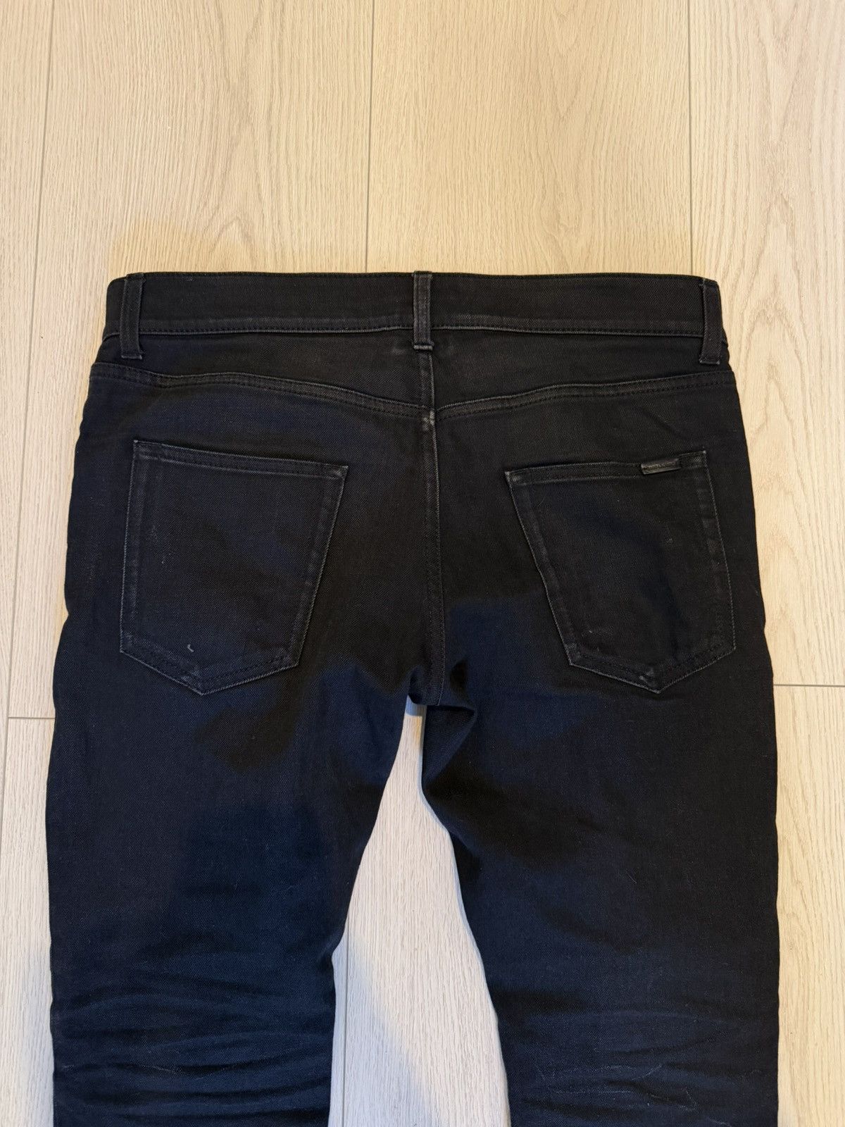 Saint Laurent Paris Saint Laurent Black D02 Skinny Jeans Size US 31 - 12 Thumbnail