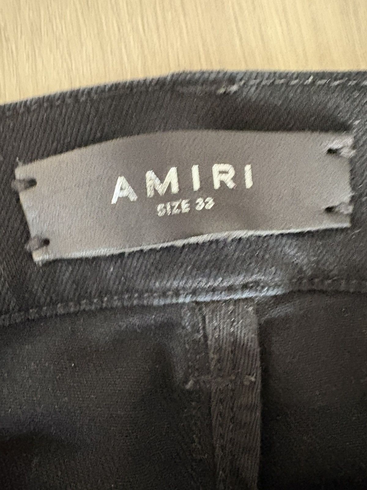 Amiri Black Amiri Plaid Patch Mx1 jeans Size US 33 - 4 Thumbnail