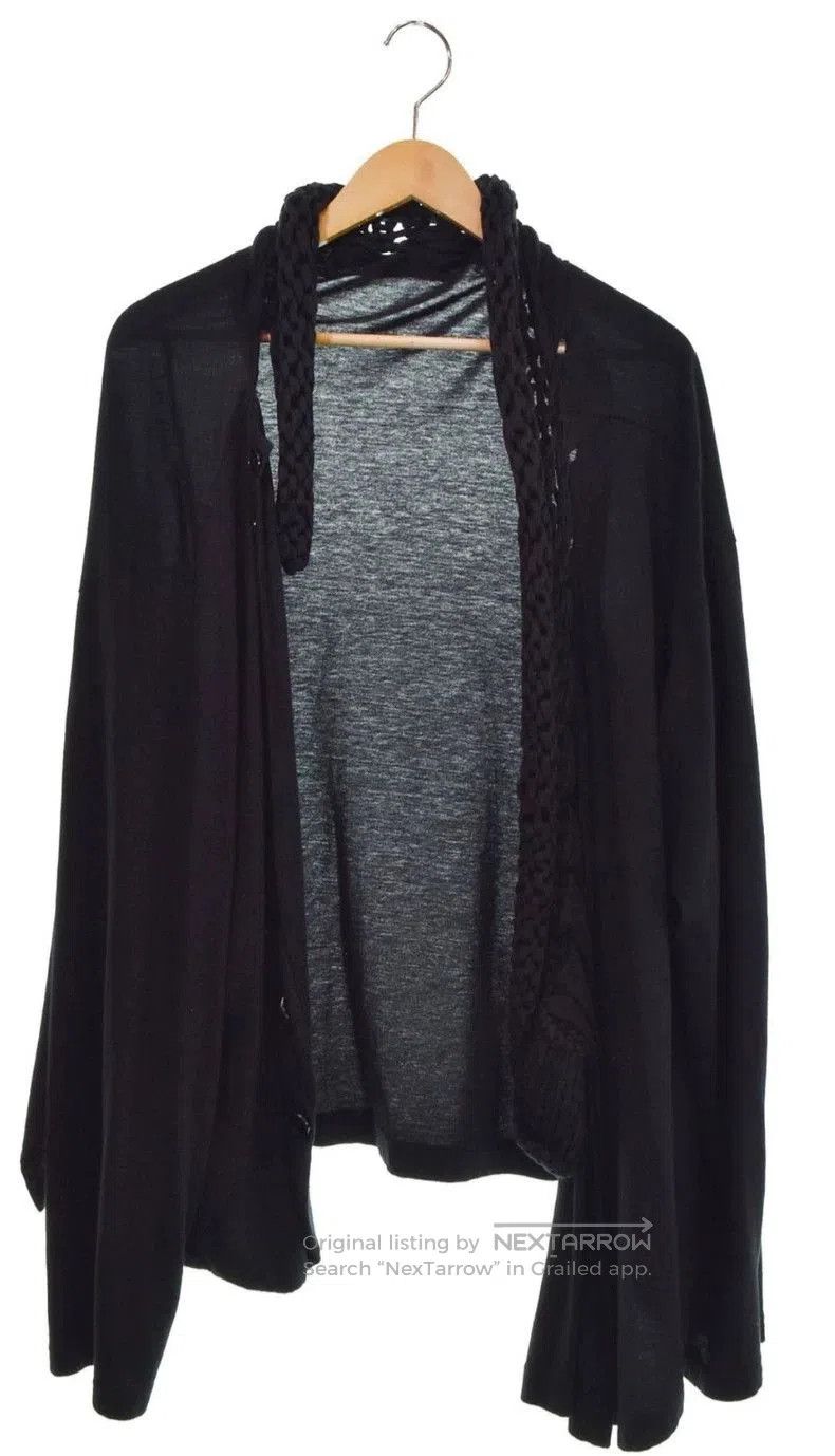 Yohji Yamamoto YOHJI YAMAMOTO Asymmetric Open Sweater. Size US S / EU 44-46 / 1 - 1 Thumbnail