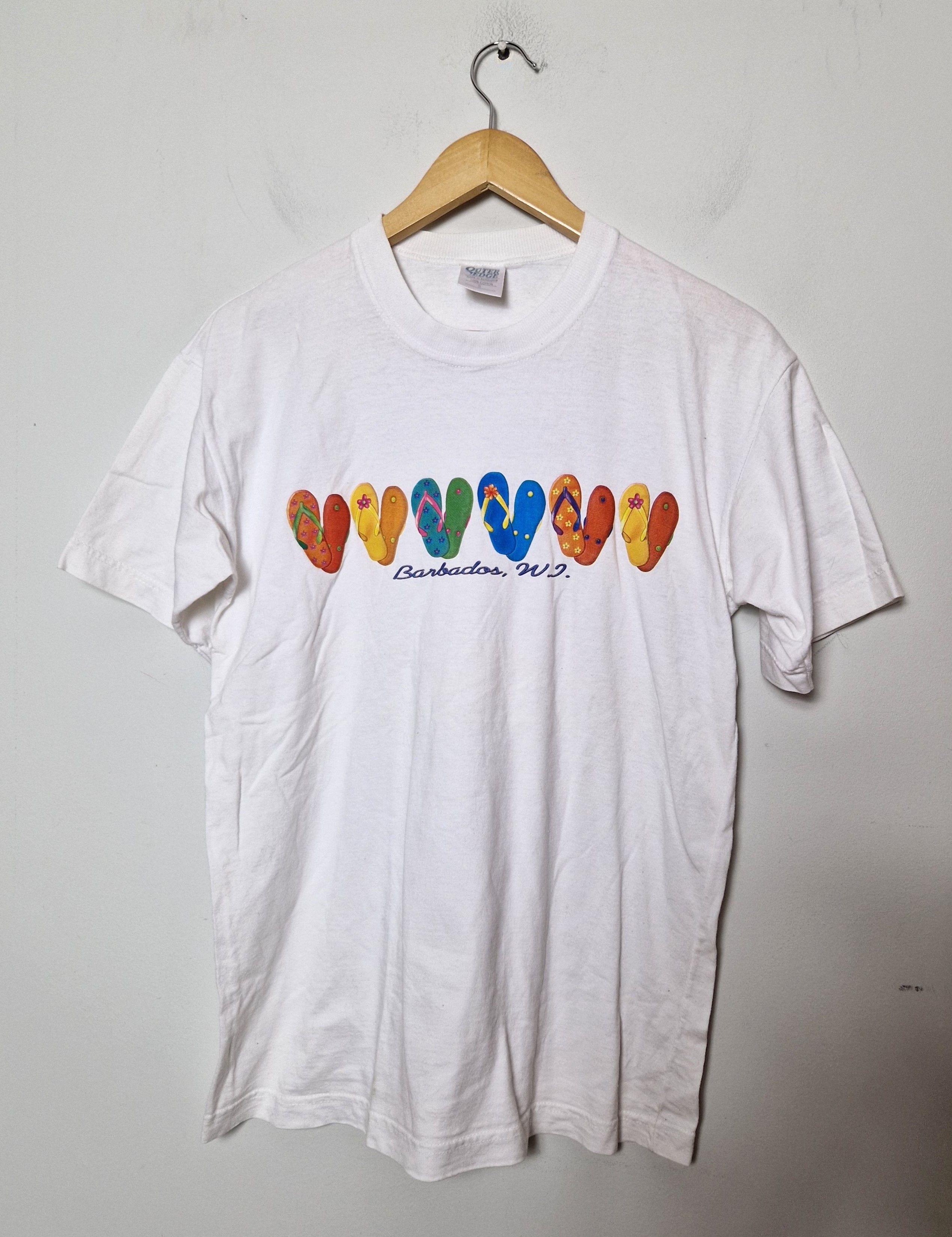 Vintage Barbados made in Barbados vintage tee Size US S / EU 44-46 / 1 - 1 Thumbnail