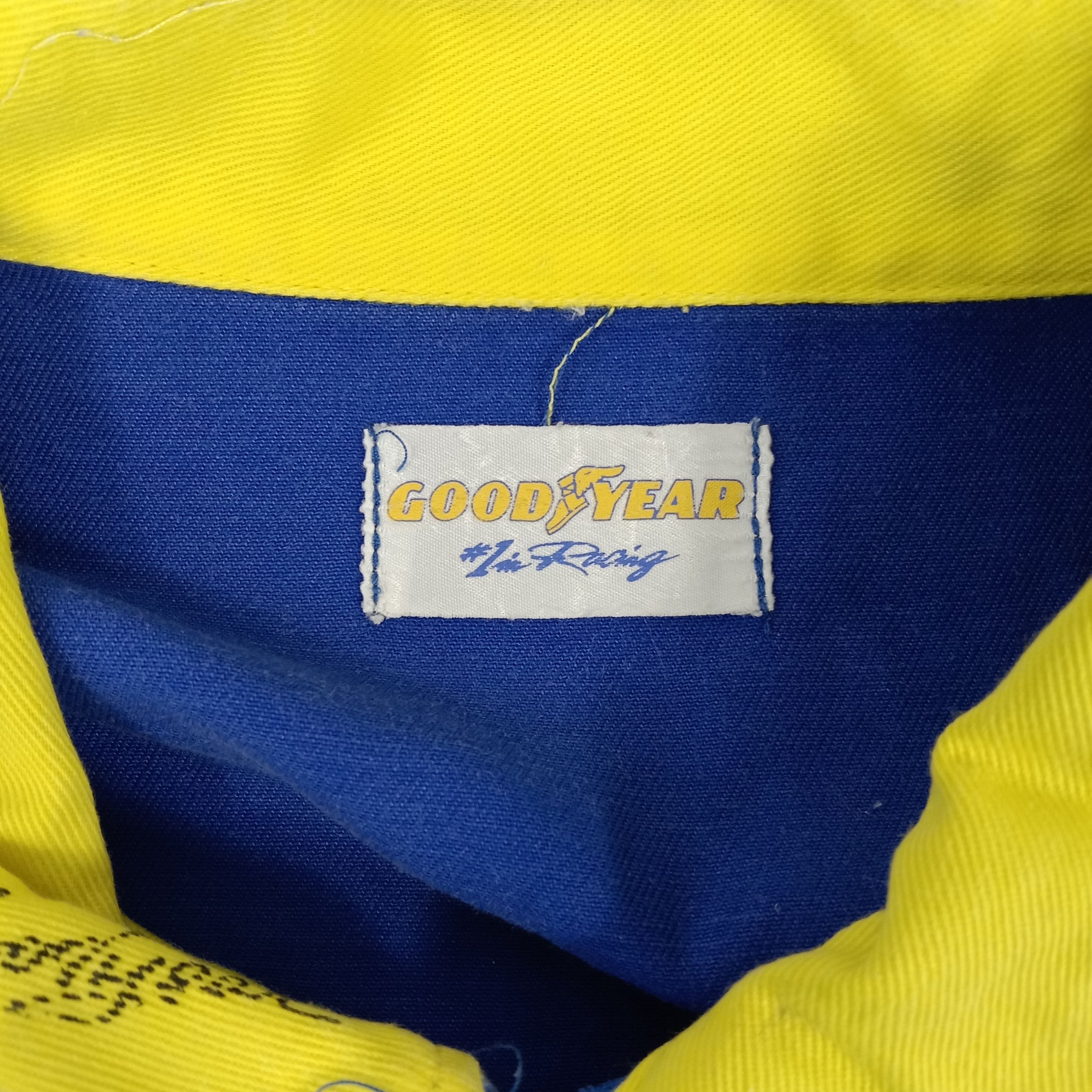 Japanese Brand × Vintage Good Year Racing Formula One F1 Coverall Jacket Size US XL / EU 56 / 4 - 6 Thumbnail
