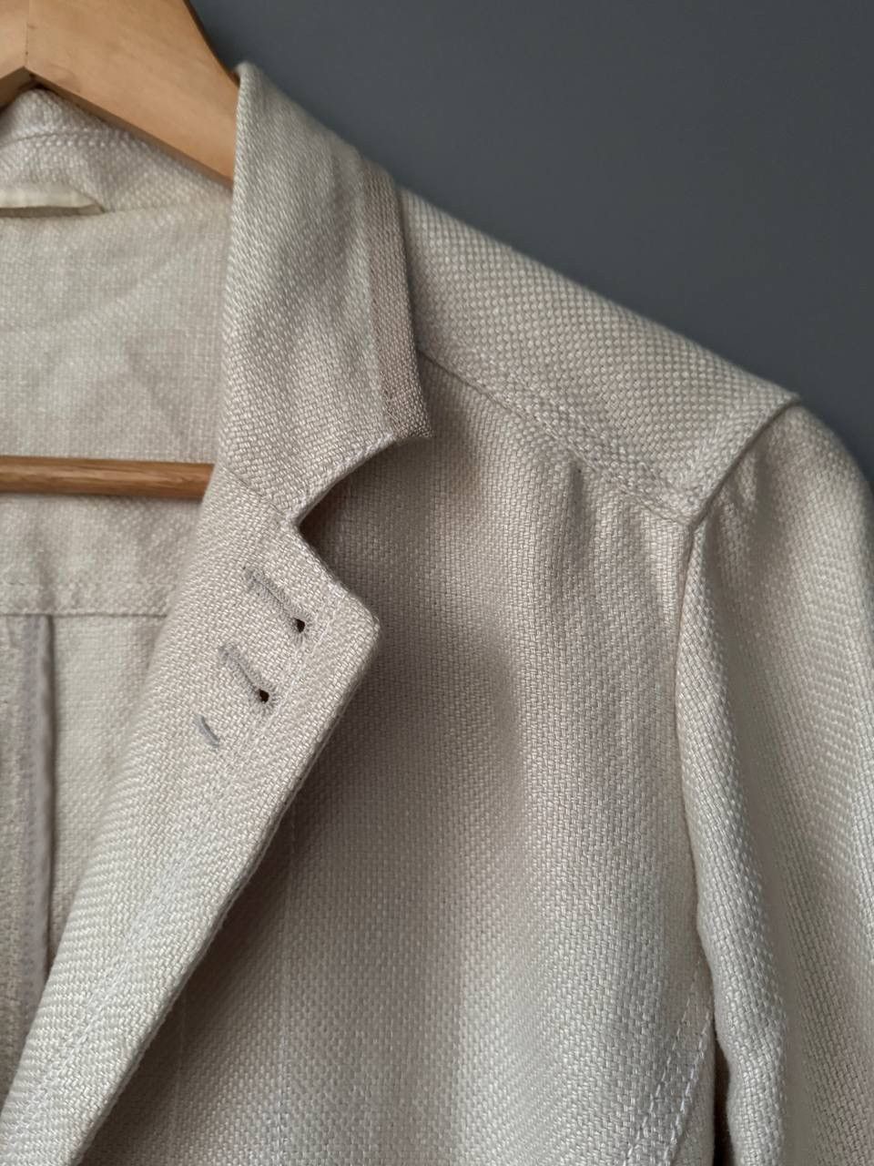 Brunello Cucinelli Brunello Cucinelli Hemp/Linen Coat Size 46 Size L / US 10 / IT 46 - 3 Thumbnail