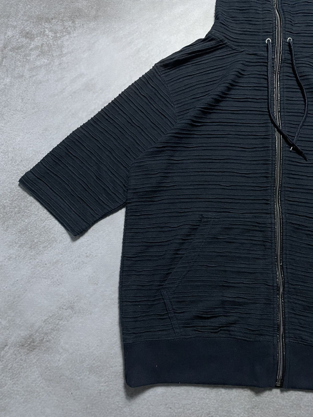 If Six Was Nine 2000’s Louis Chavlon - Apocalypse Style Textured Hoodie Size US L / EU 52-54 / 3 - 3 Thumbnail