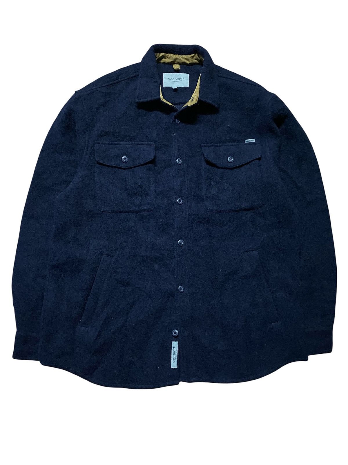Carhartt Wip Carhartt WIP 2018 Wool Milner Shirt Jacket Size US L / EU 52-54 / 3 - 1 Thumbnail