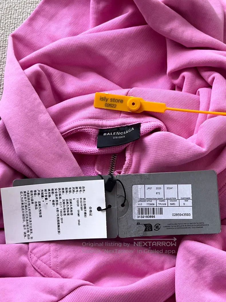 Balenciaga Balenciaga Color Block Letter Pattern Casual Hooded Long S Size US S / EU 44-46 / 1 - 4 Thumbnail