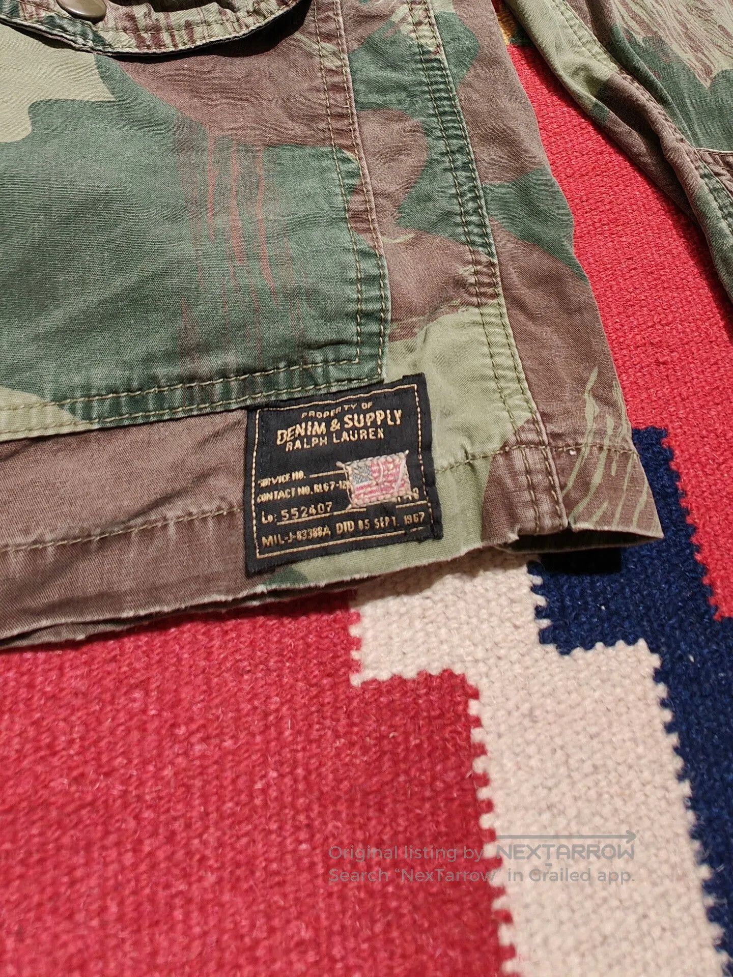 RRL Ralph Lauren Ralph Lauren RRL Brush Camo Jacket. Size US M / EU 48-50 / 2 - 3 Thumbnail