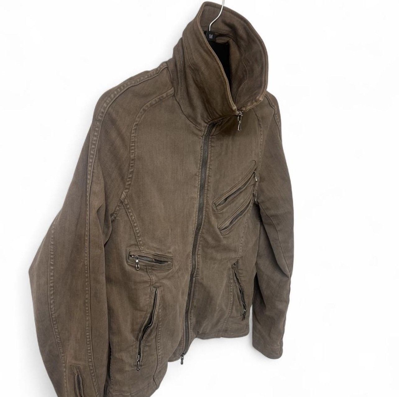 Julius Julius 5 Zip Jutneck Denim Jacket Size US M / EU 48-50 / 2 - 2 Thumbnail