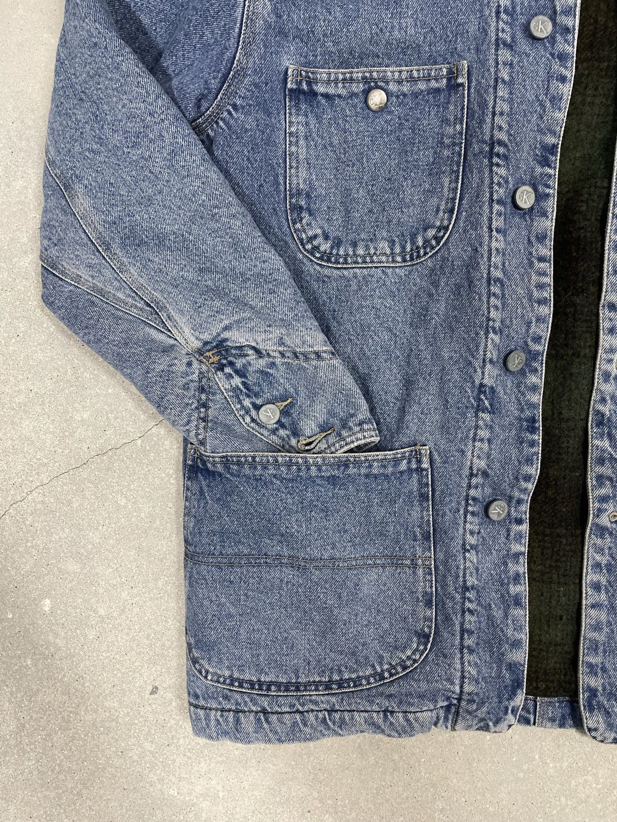Calvin Klein × Vintage Vintage Calvin Klein denim jacket jeans coach Size US L / EU 52-54 / 3 - 7 Thumbnail