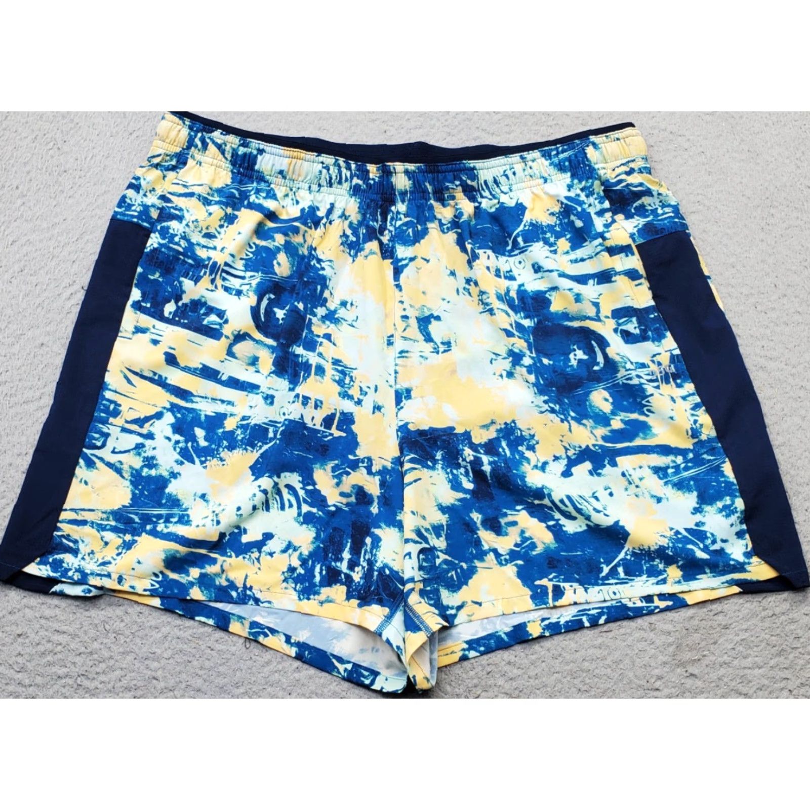 Vintage DSC Stride Shorts Mens XL Multi Tie Dye Athletic Fit Stretch Brief Lined Pull On Size US 36 / EU 52 - 2 Thumbnail