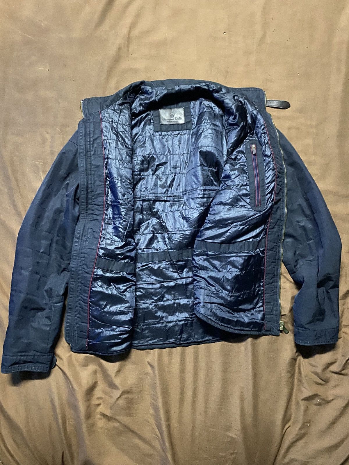 Massimo Dutti Massimo Dutti Navy Quilted Jacket Size US M / EU 48-50 / 2 - 5 Thumbnail