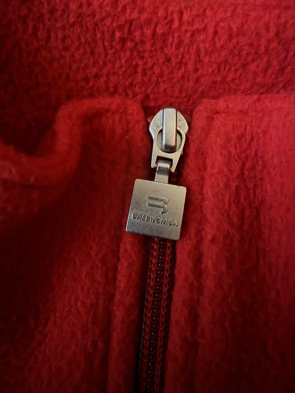 Balenciaga Balenciaga SportyB Embroidered Logo Fleece Jacket FW21 Size US XL / EU 56 / 4 - 7 Thumbnail