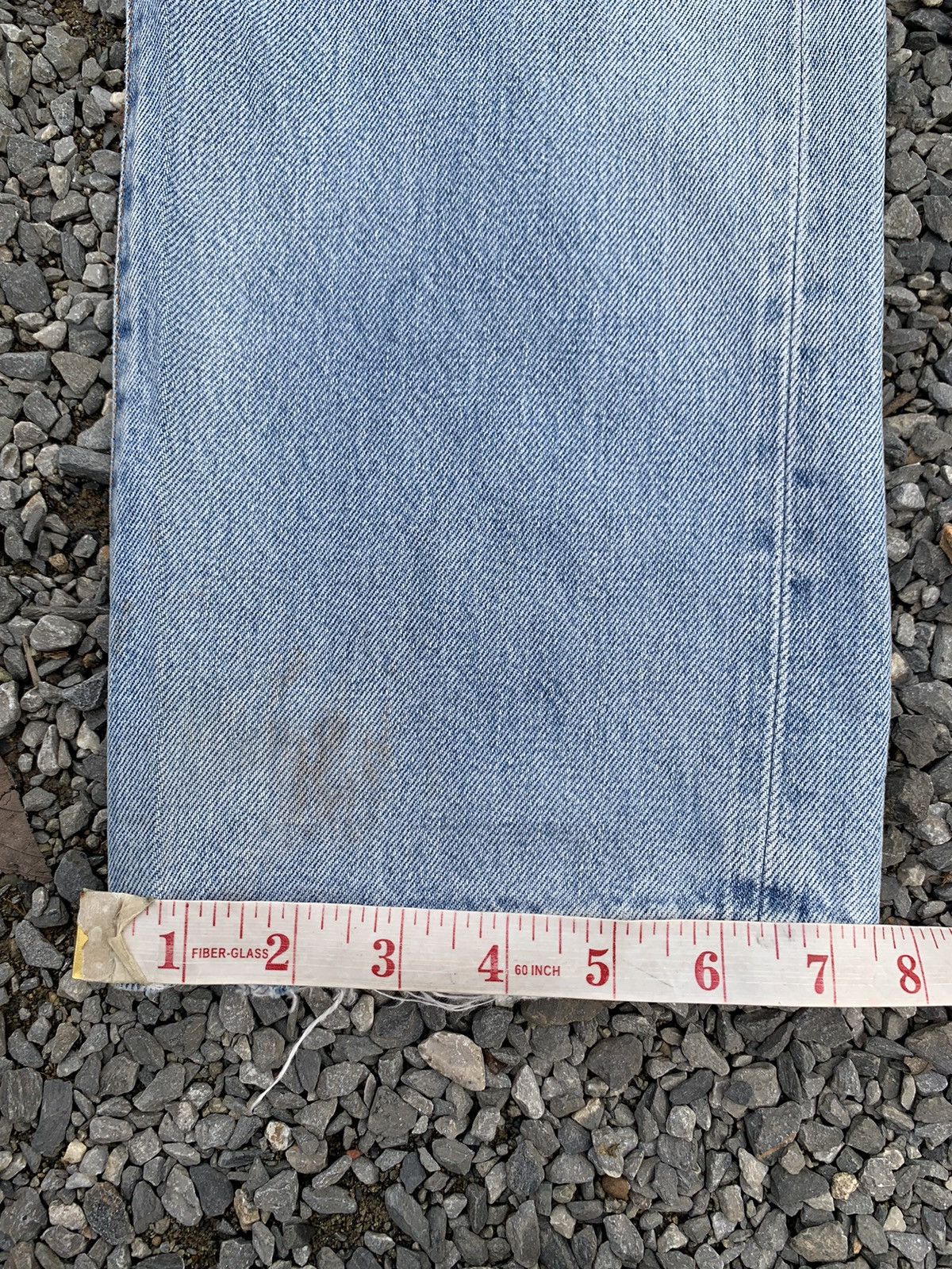 Levi's VINTAGE LEVIS 501 RINDEM 80’s USA FADED DISTRESSED DENIM Size US 29 - 22 Thumbnail