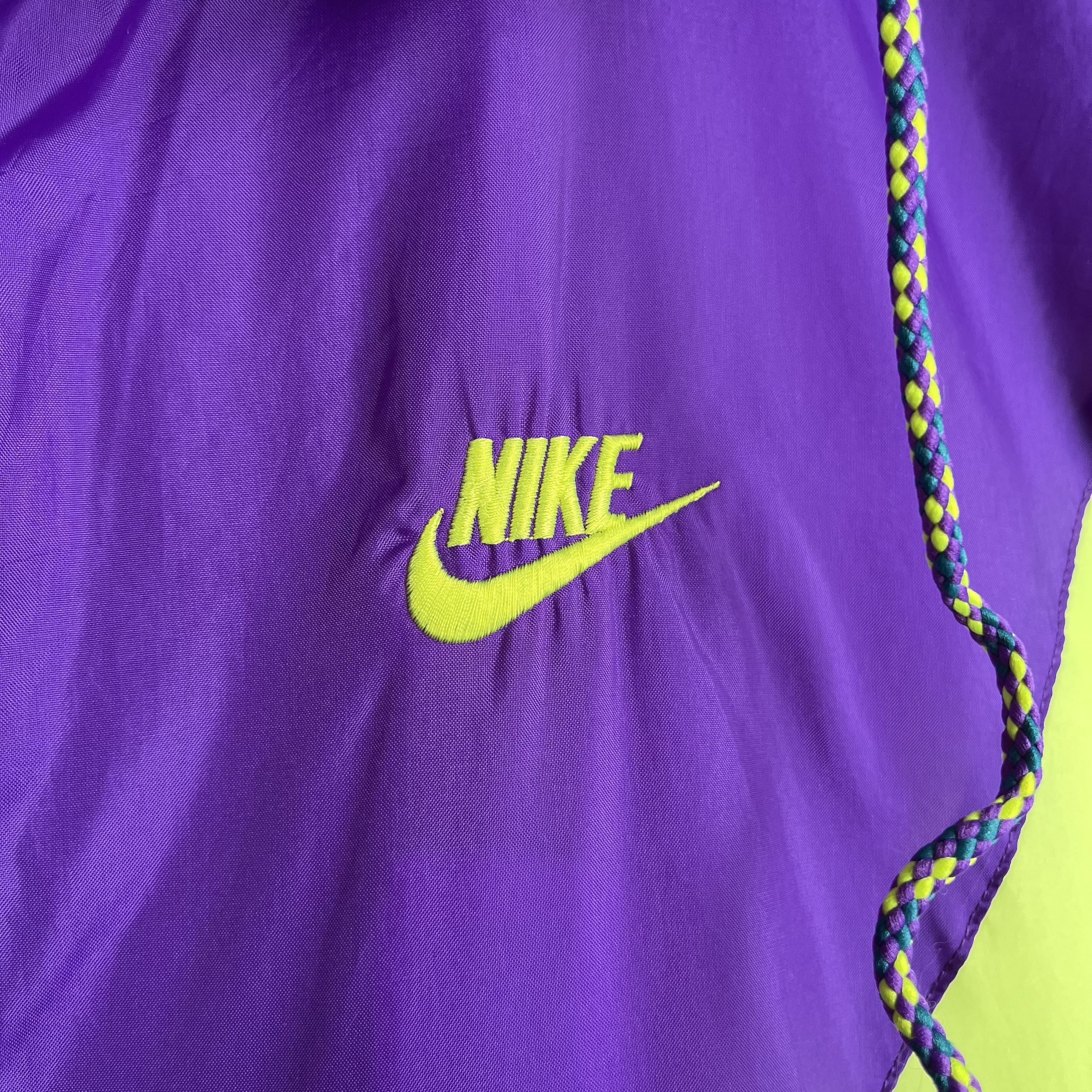 Nike Vintage Nike Multicolour Nylon Light Track Jacket 90’s Size US XXL / EU 58 / 5 - 10 Thumbnail