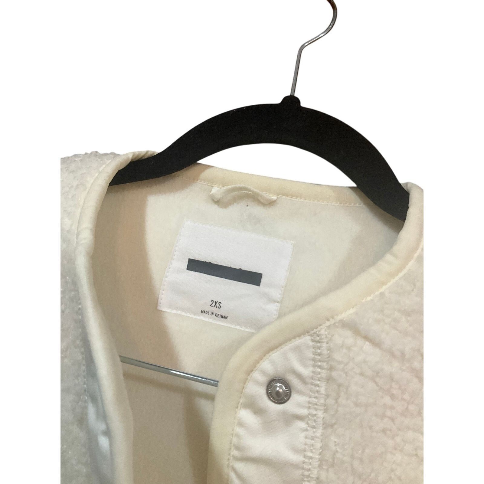 Aritzia Wilfred Free Sherpa Jacket Women XXS Cream NWOT Size XXS / US 00 / IT 34 - 2 Thumbnail