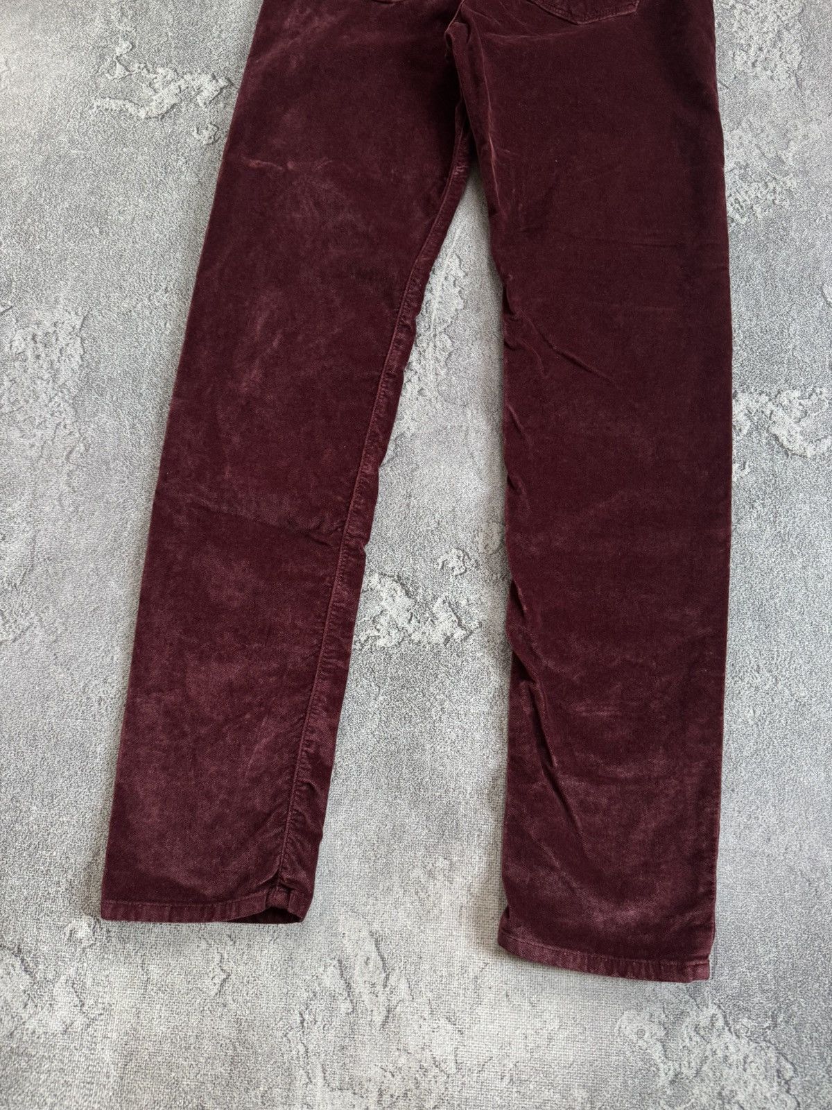 Jacob Cohen Jacob Cohen wmns kimberly velour velvet pants trousers chino Size 26" / US 2 / IT 38 - 6 Thumbnail