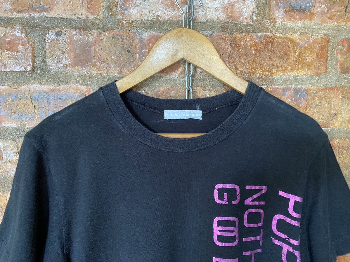 Maison MIHARA YASUHIRO 2001 RARE!! Iconic POP IRONIES NOTHING IS GOOD OR EVIL Size US S / EU 44-46 / 1 - 3 Thumbnail