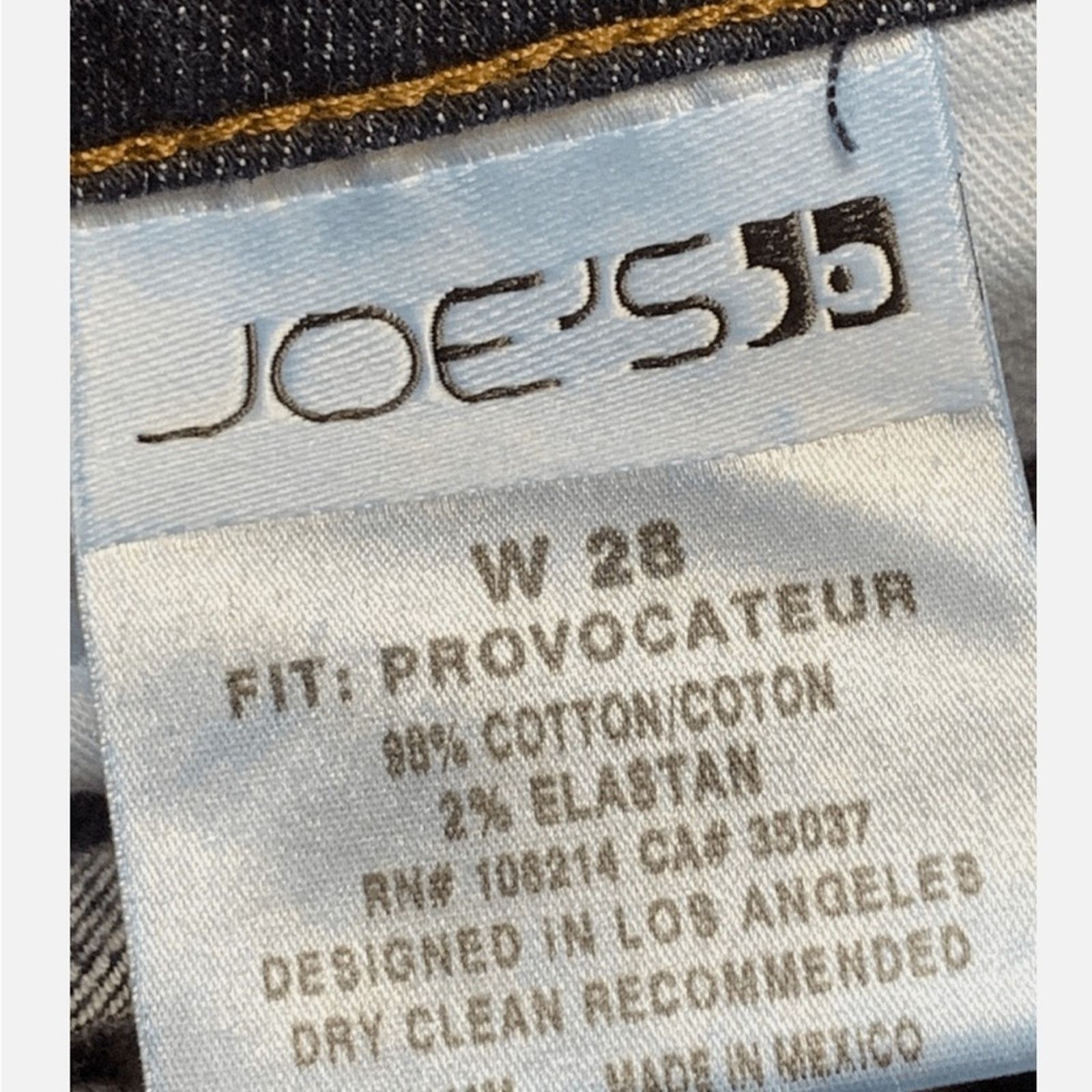 Joe's Joes Jeans Dark Blue Women's Jeans Size 28" / US 6 / IT 42 - 5 Thumbnail