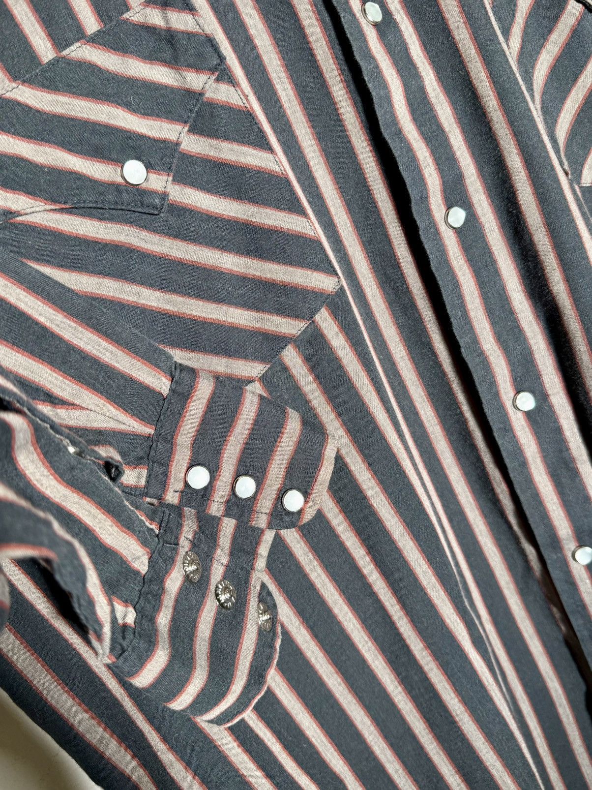 Vintage 70s Pearl Snap Western Button Up Size US L / EU 52-54 / 3 - 3 Thumbnail