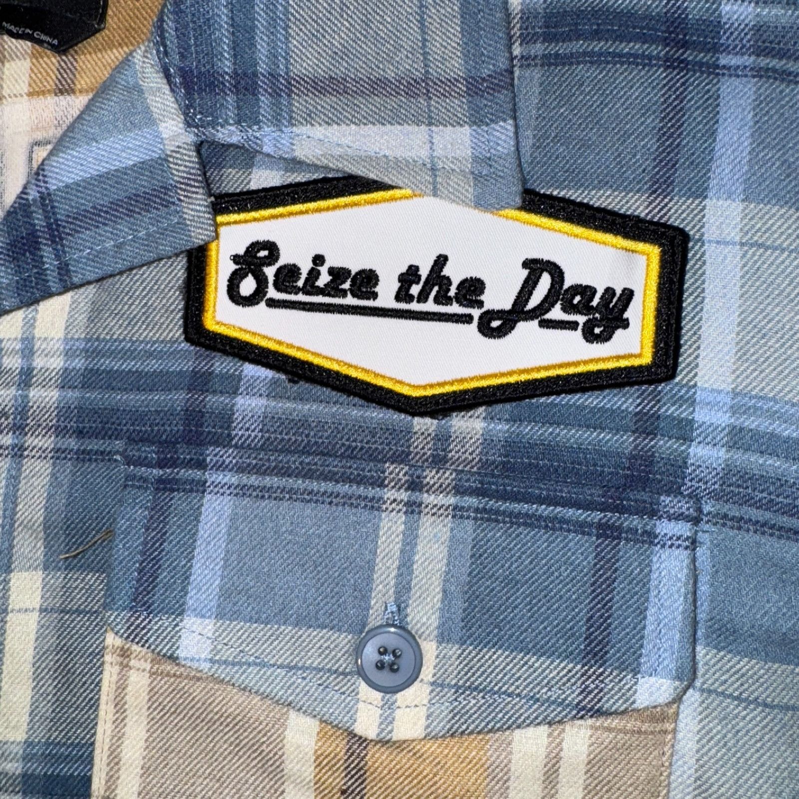 Smoke Rise Smoke Rise Seize The Day Mechanic Plaid Streetwear Manifest Size US M / EU 48-50 / 2 - 5 Thumbnail