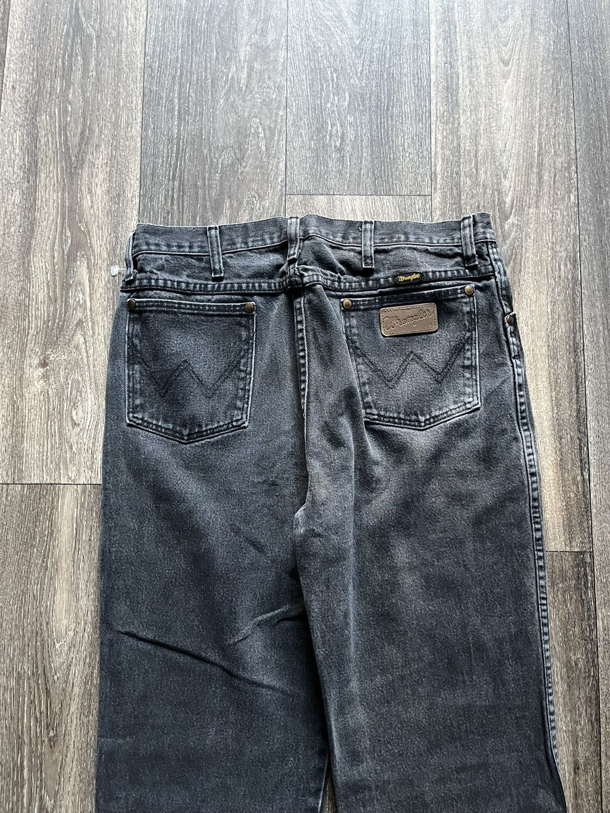 Wrangler Vintage Wrangler Faded Black Jeans Size US 32 / EU 48 - 5 Thumbnail