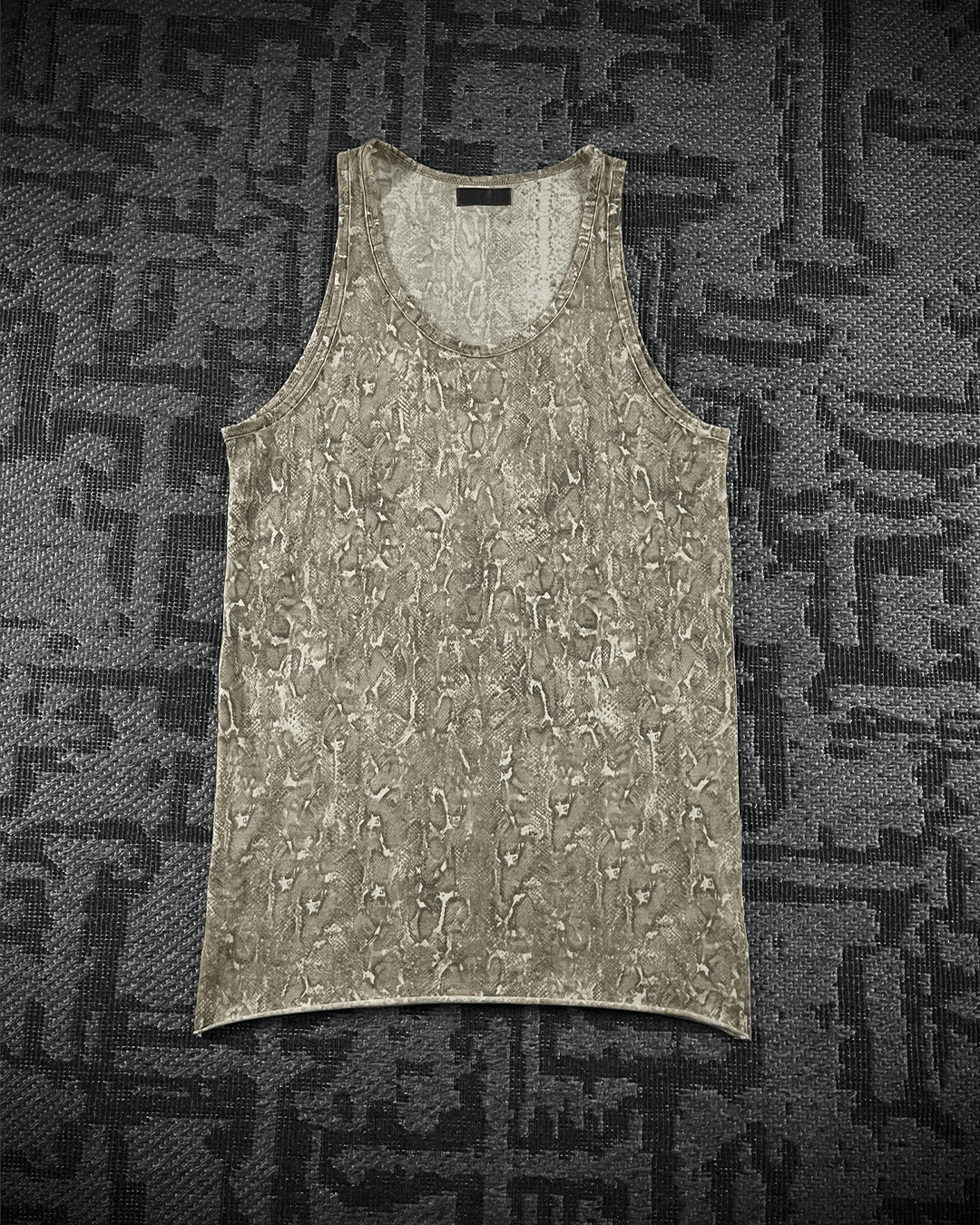 Japanese Brand G.o.a 2000s python tank top Size US XXS / EU 40 - 1 Thumbnail