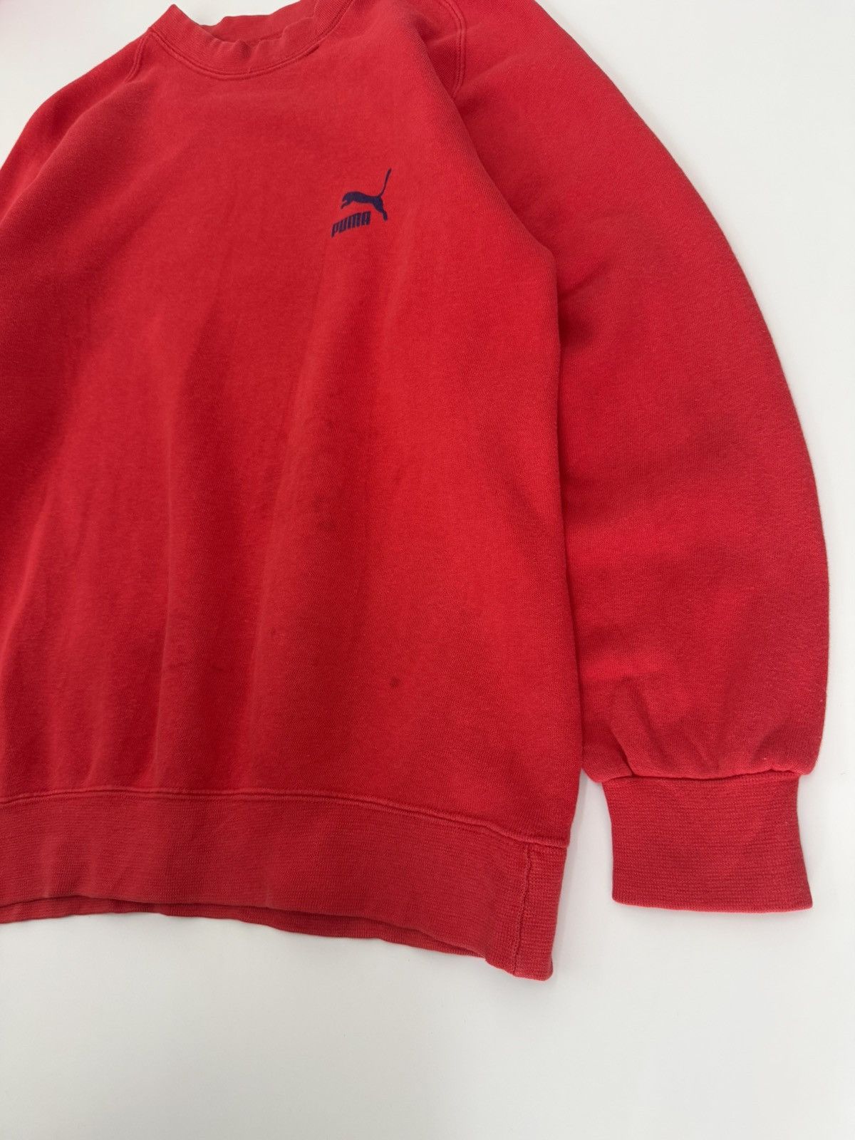 Puma 🔥 Vintage Japan Puma sport Distressed Sweatshirt Size US S / EU 44-46 / 1 - 2 Thumbnail