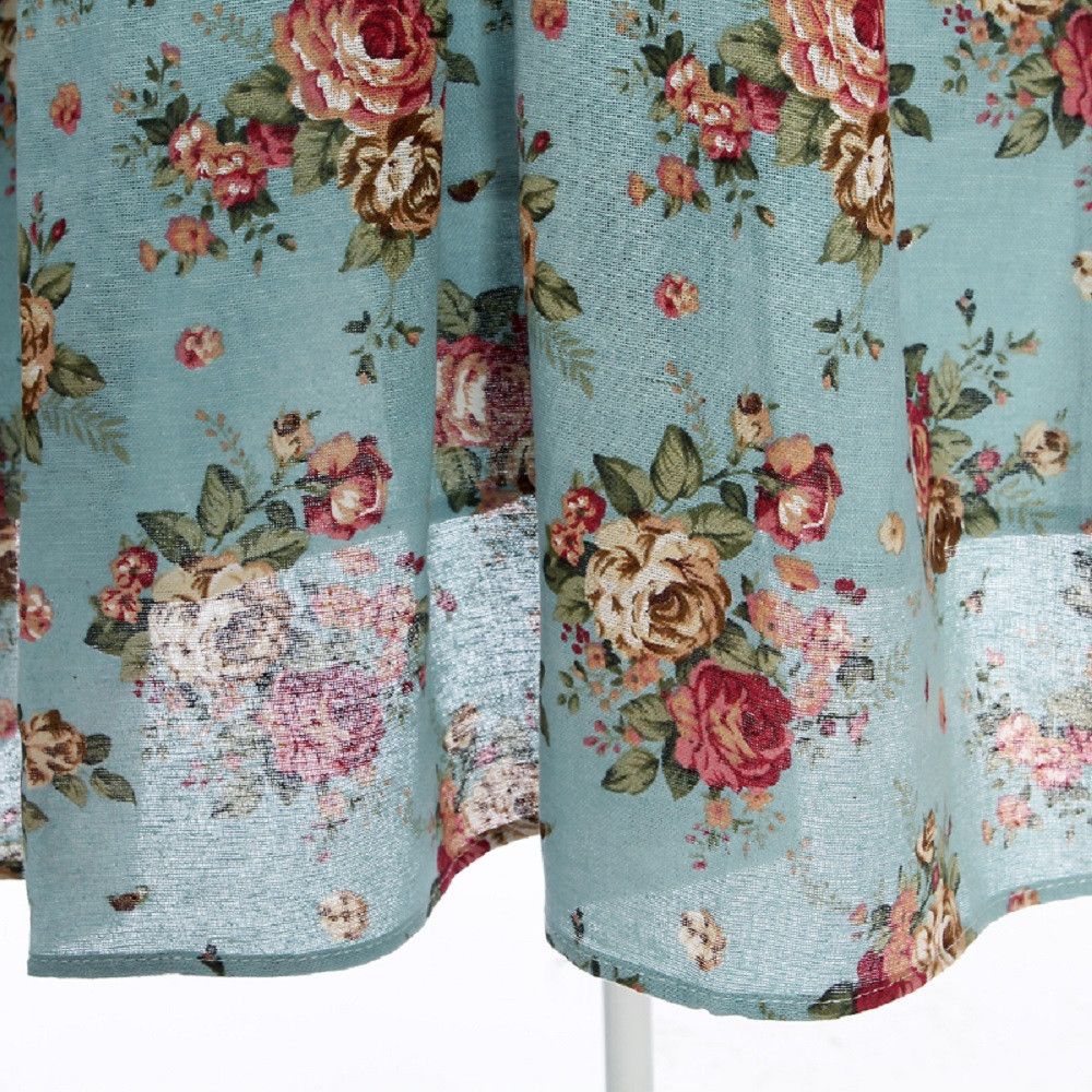 Other Cotton and linen sleeveless dress slim fit retro style Size XXL / US 16-18 / IT 52-54 - 4 Thumbnail