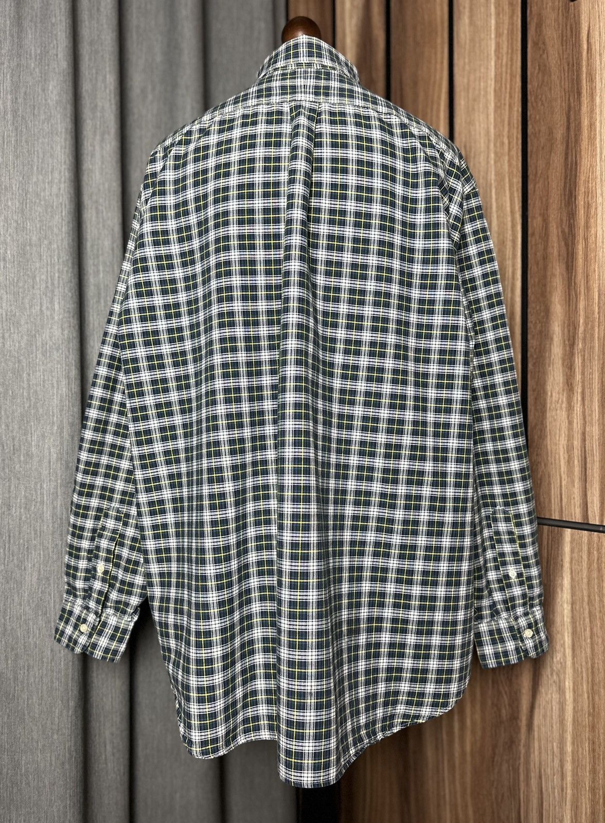 Ralph Lauren Logo Shirt Big Size 2XB Men's Long Sleeve
