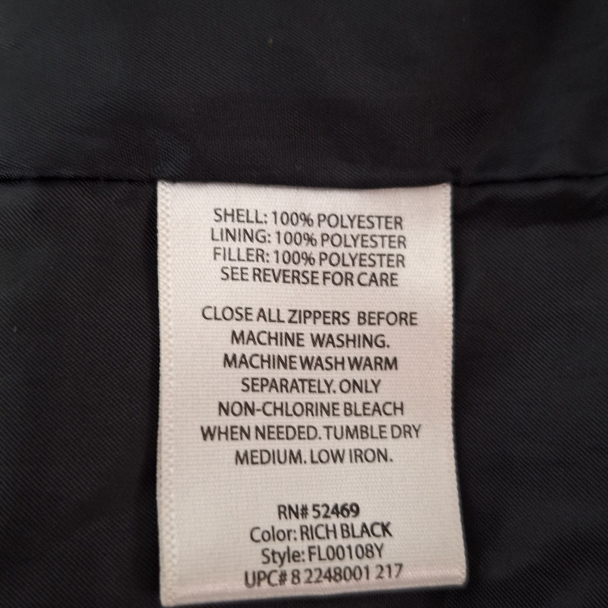 Faded Glory Faded Glory Puffer Jacket Medium 8-10 Black Full Zip Hooded Size M / US 6-8 / IT 42-44 - 5 Thumbnail