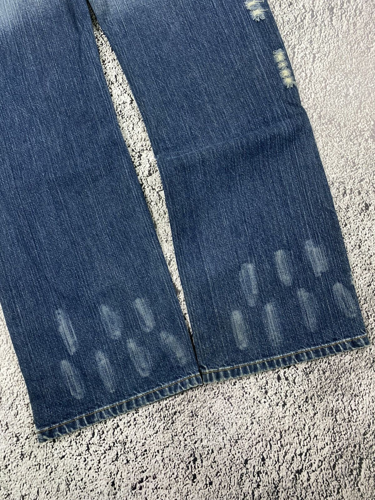 Vintage Vintage Y2K 00s style faded jeans streetwear Japanese Size US 34 / EU 50 - 6 Thumbnail
