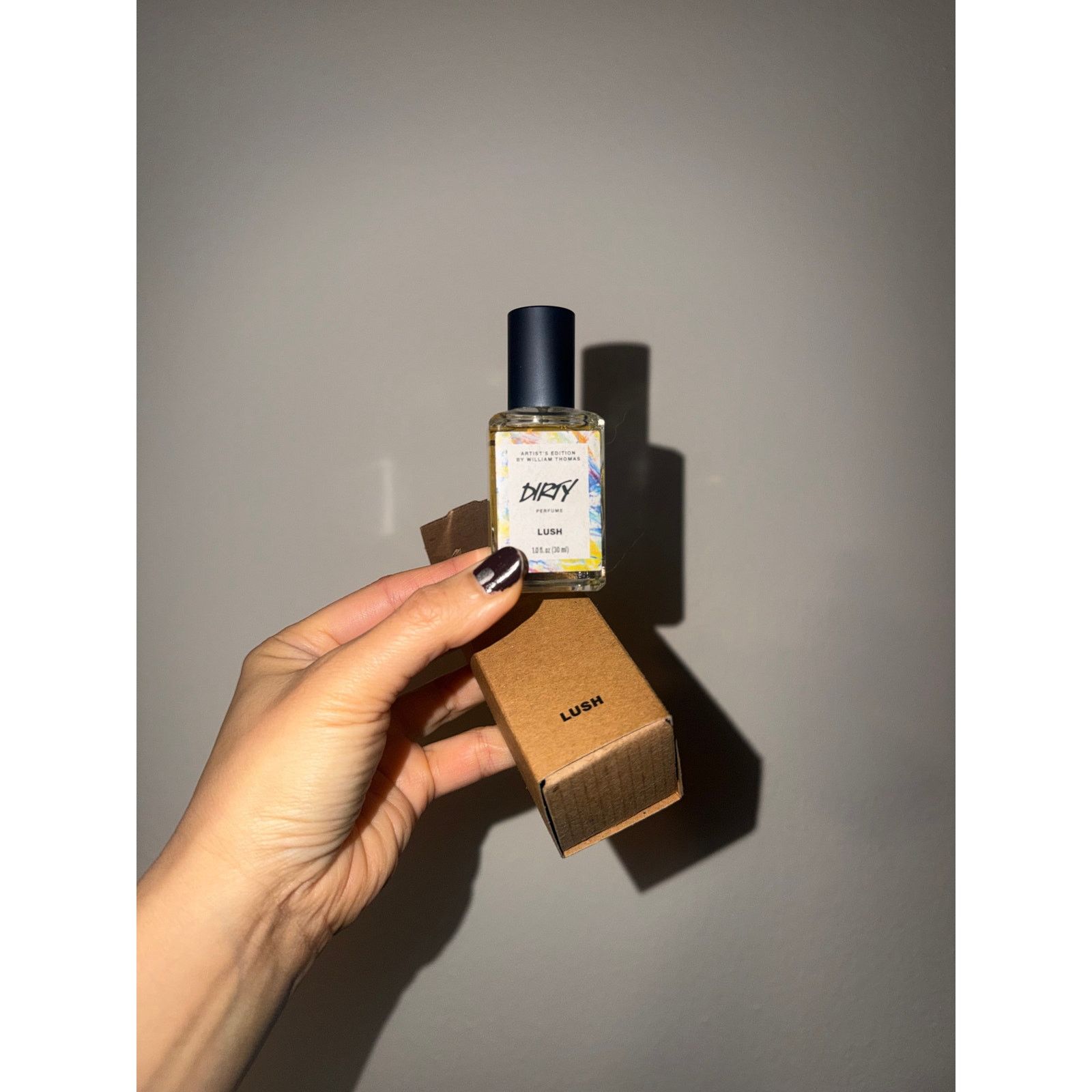 Blush LUSH Dirty Perfume 1oz Limited Artist Pre-Owned Nearly Full Size ONE SIZE - 1 Thumbnail