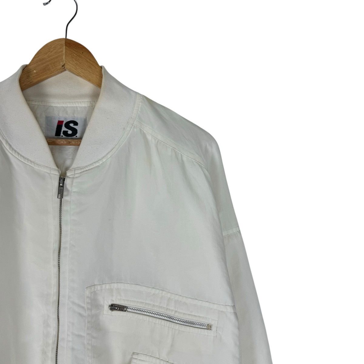 Issey Miyake ⚡️ICONIC !! 80s ISSEY MIYAKE BOMBER ZIPPER JACKET Size US M / EU 48-50 / 2 - 8 Thumbnail