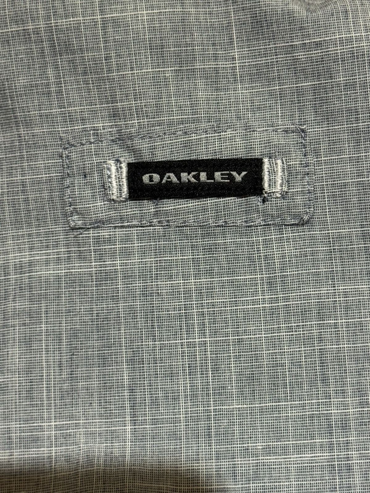 Oakley Oakley Stone Grey Zip Up Hoodie 2000s Skull Tag Size US M / EU 48-50 / 2 - 15 Thumbnail