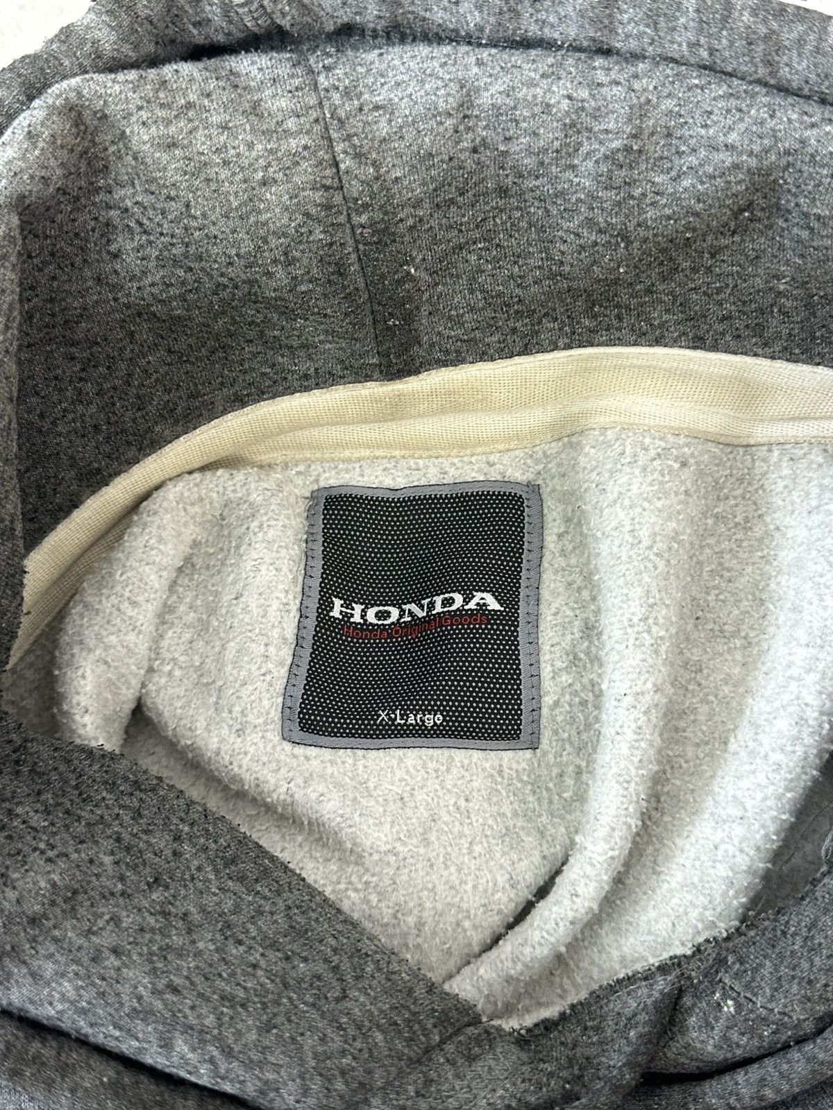 Honda Vintage Honda Racing Printed Distressed Grey Hoodie Size US XL / EU 56 / 4 - 12 Thumbnail