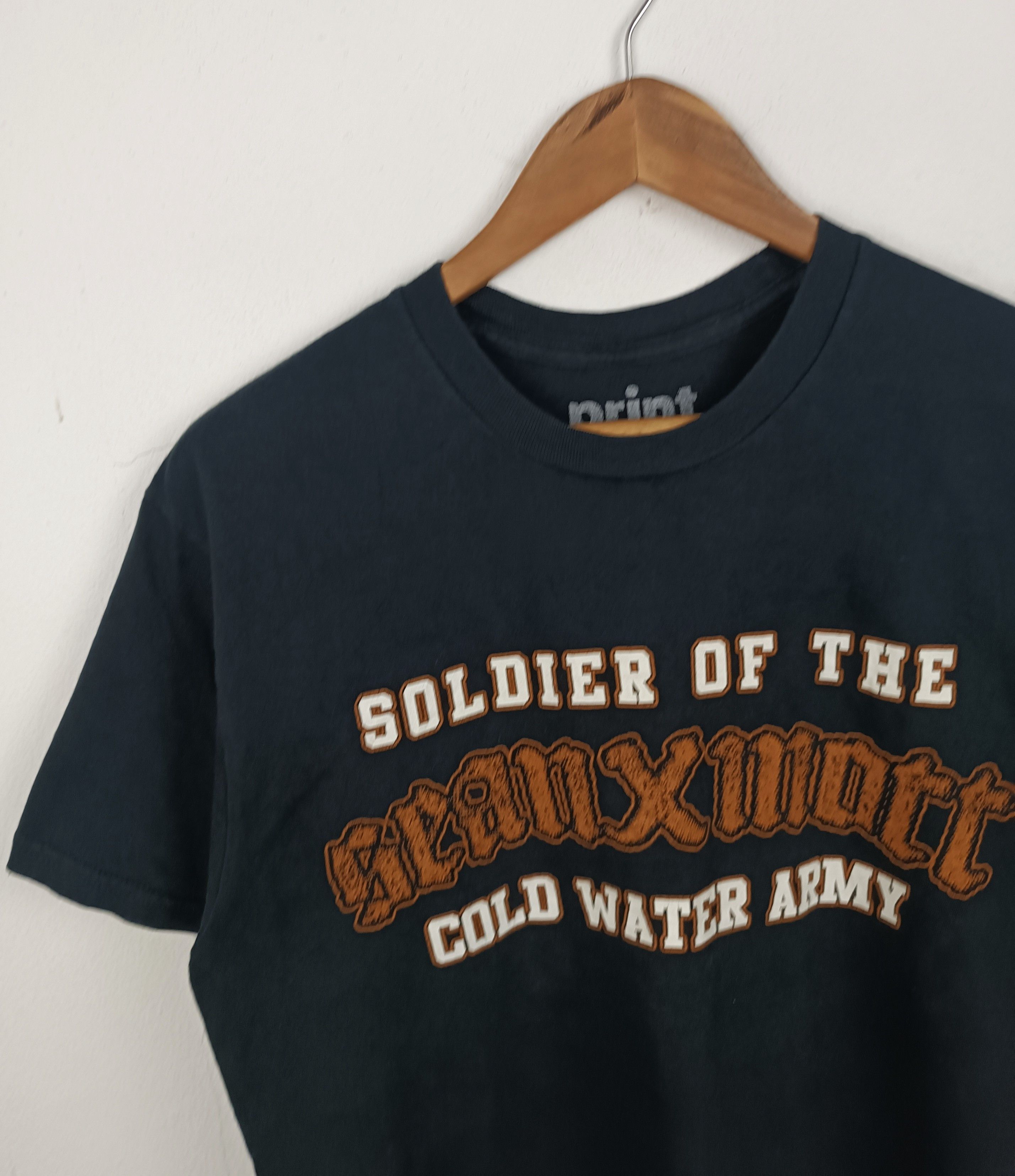 Band Tees VINTAGE SOLDIER OF THE COLD WATER PUNK HARDCORE EDGE Size US M / EU 48-50 / 2 - 5 Thumbnail