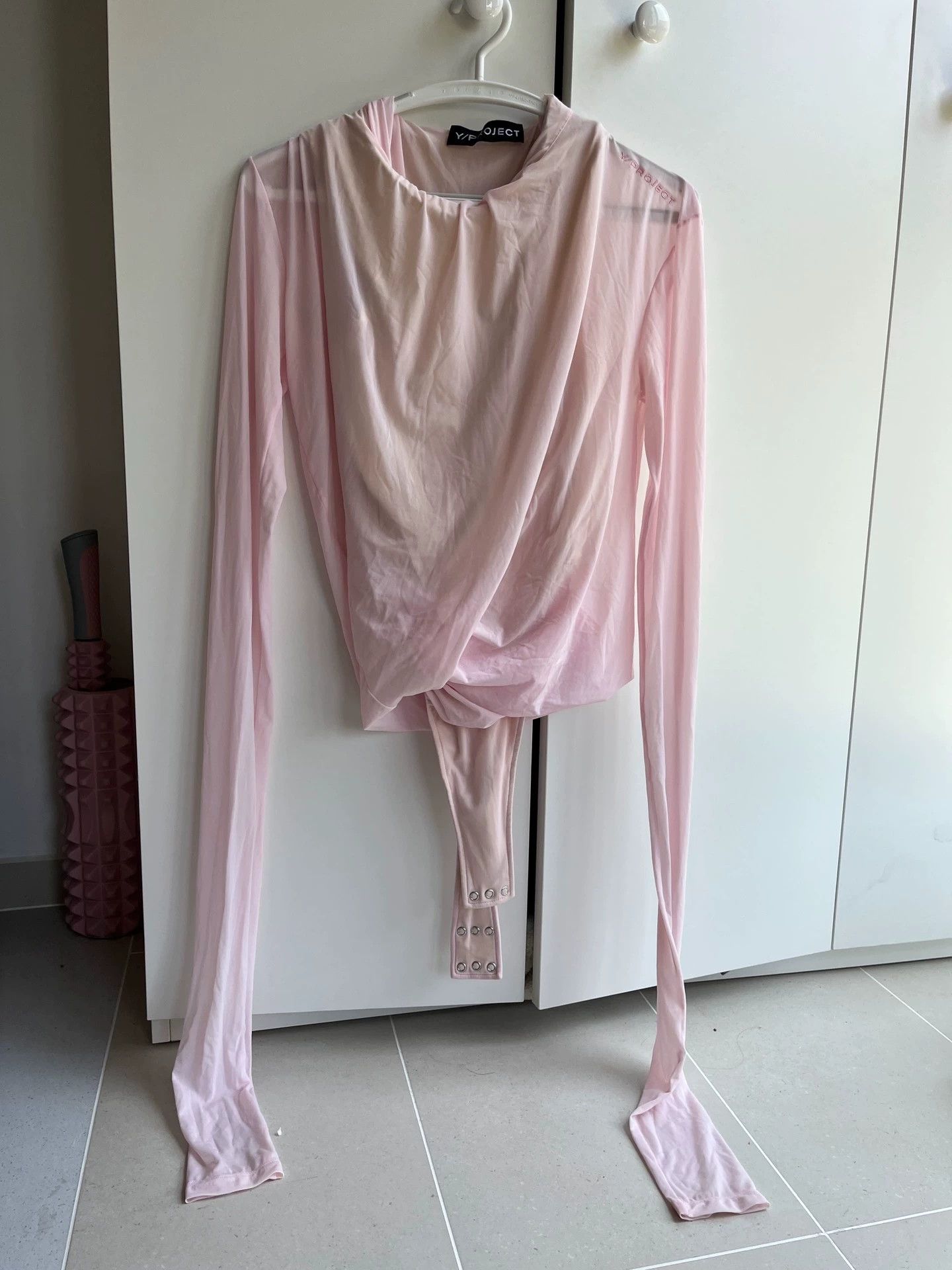 Y/Project y/project satin extra long sleeve jumpsuit L Size 28" / US 6 / IT 42 - 2 Thumbnail