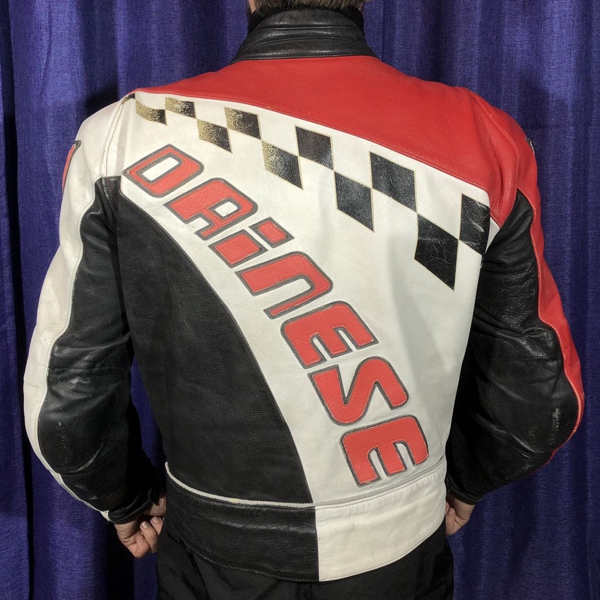 Ferrari × Harley Davidson × Vintage Dainese Ducati Motorcycle Moto leather jacket Racing Size US M / EU 48-50 / 2 - 4 Thumbnail