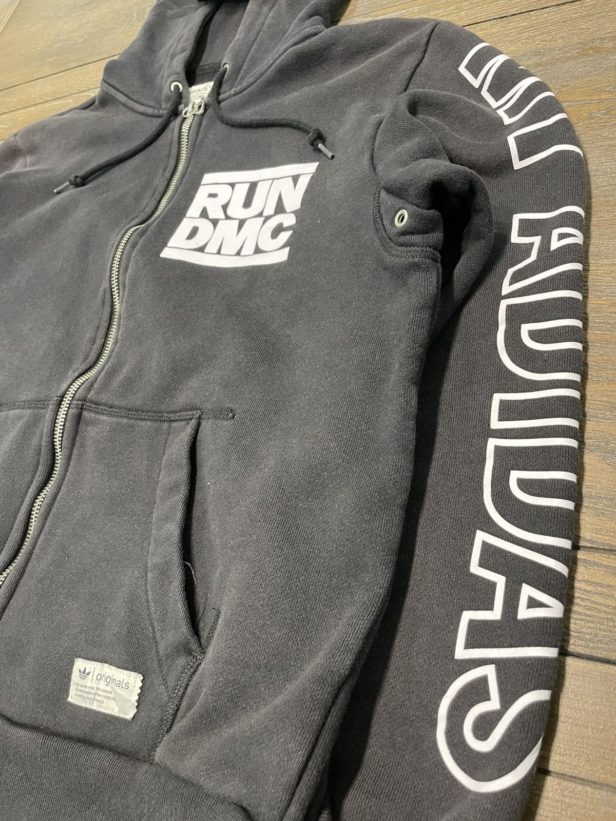 Adidas × RUN DMC Adidas x Run DMC Doublezip Hoodie Size US M / EU 48-50 / 2 - 2 Thumbnail