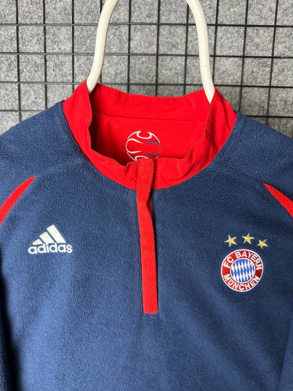 Adidas Adidas FC Bayern Munich fleece nylon reversible jacket Size US L / EU 52-54 / 3 - 2 Thumbnail
