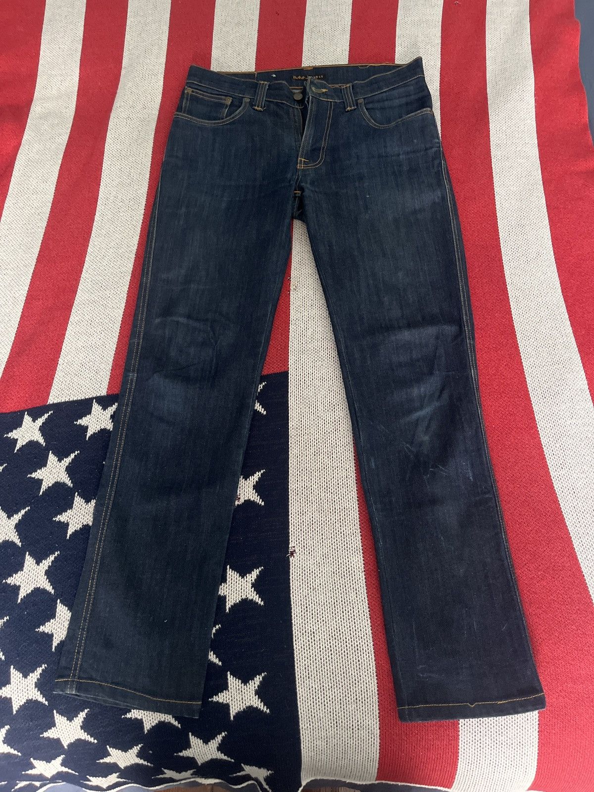 Nudie Jeans Nudie Blue Jeans Size US 33 - 1 Thumbnail