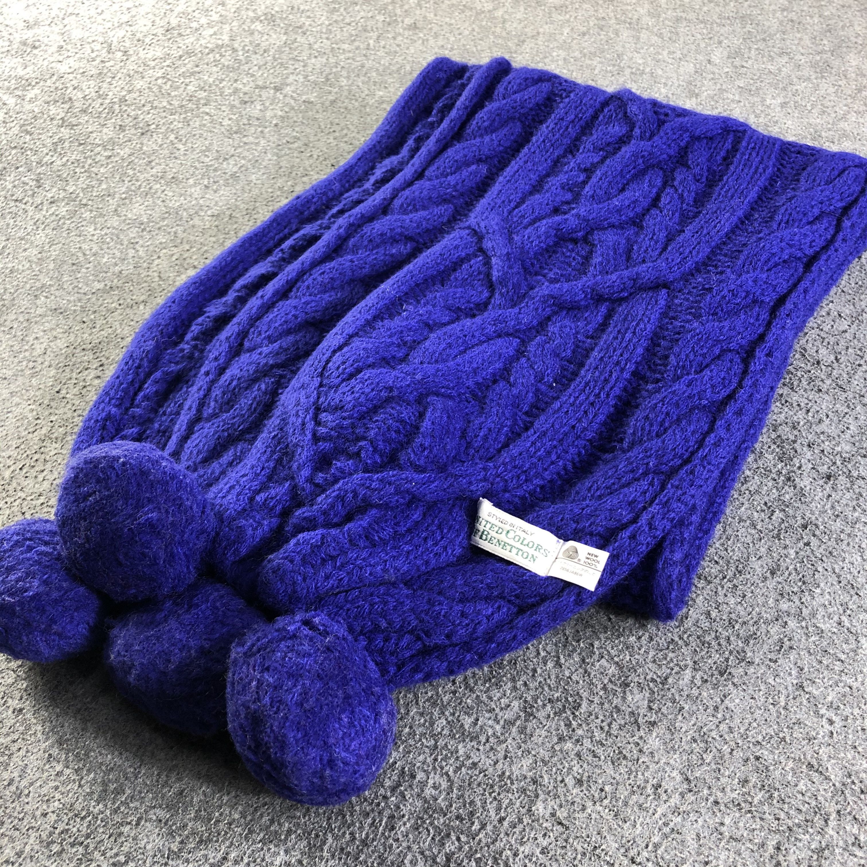 United Colors Of Benetton United Colors Of Benetton Scarf / Muffler / Neckwear P123 Size ONE SIZE - 3 Thumbnail