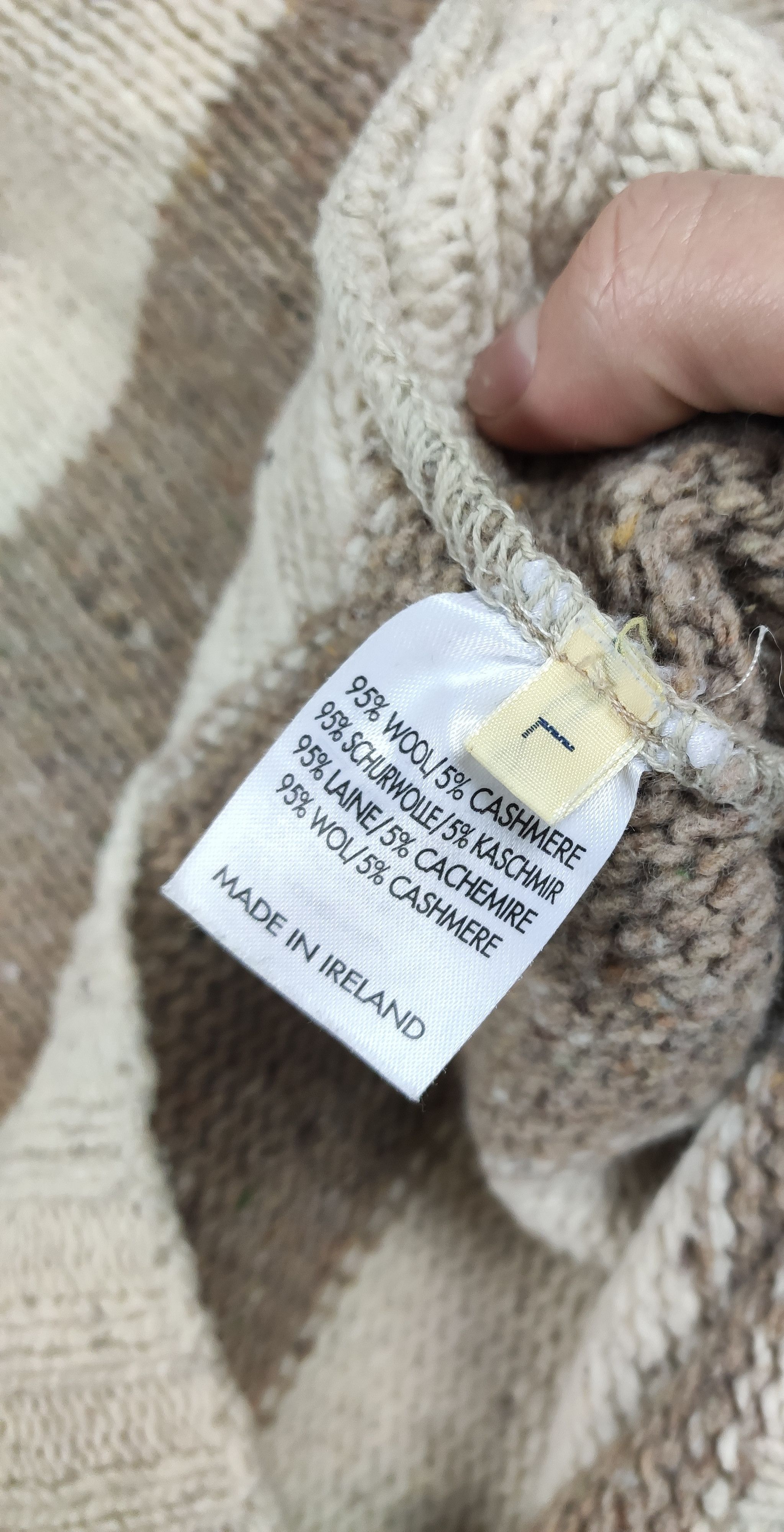 Vintage Avoca Irleand wool jumper sweater stripped Size US M / EU 48-50 / 2 - 8 Thumbnail