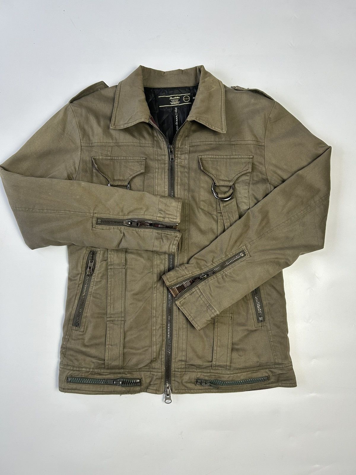 Japanese Brand BREATH MINT MULTI POCKET COTTON JACKET Size US XS / EU 42 / 0 - 3 Thumbnail