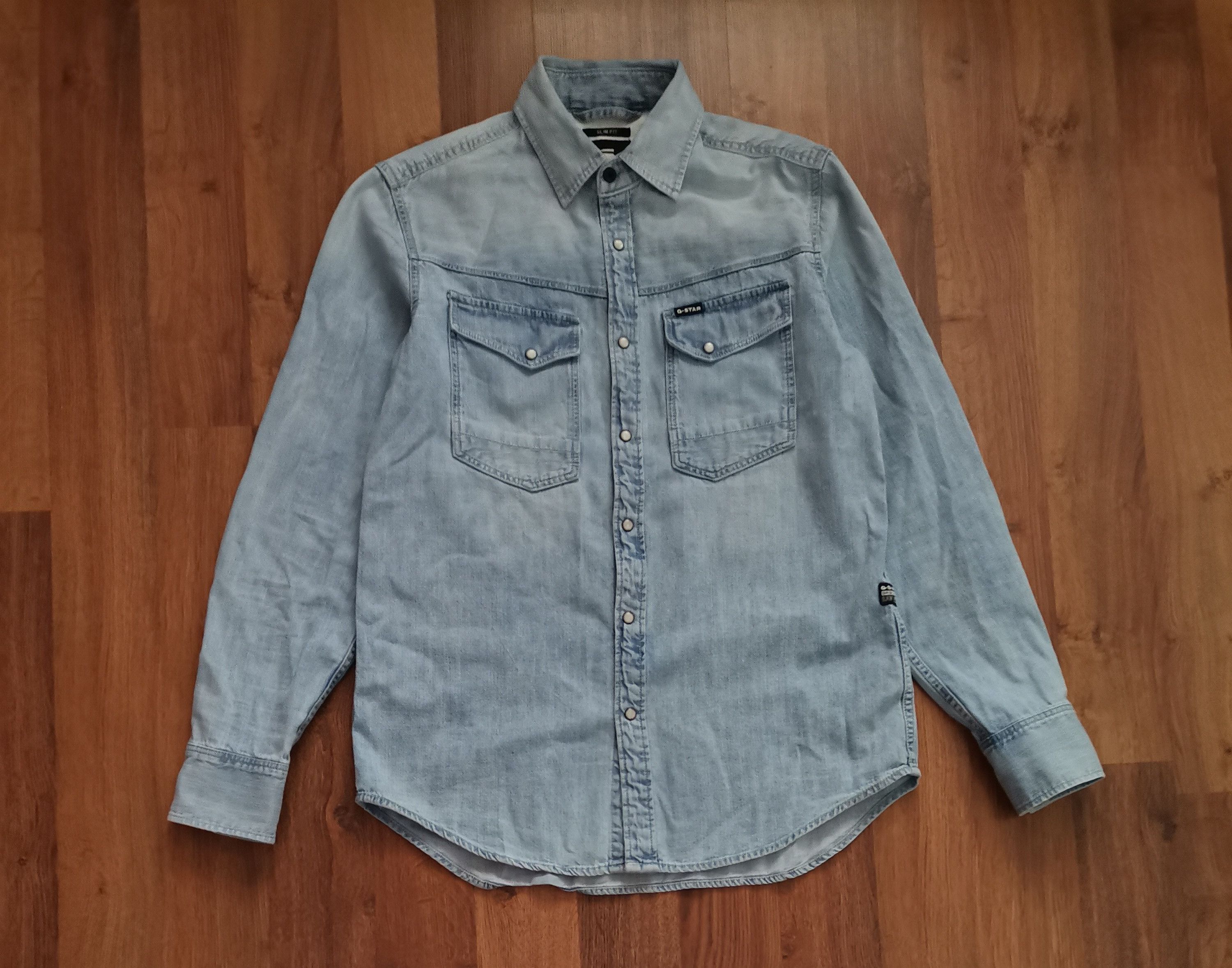G-Star G-Star Raw Denim Shirt Size US L / EU 52-54 / 3 - 1 Thumbnail