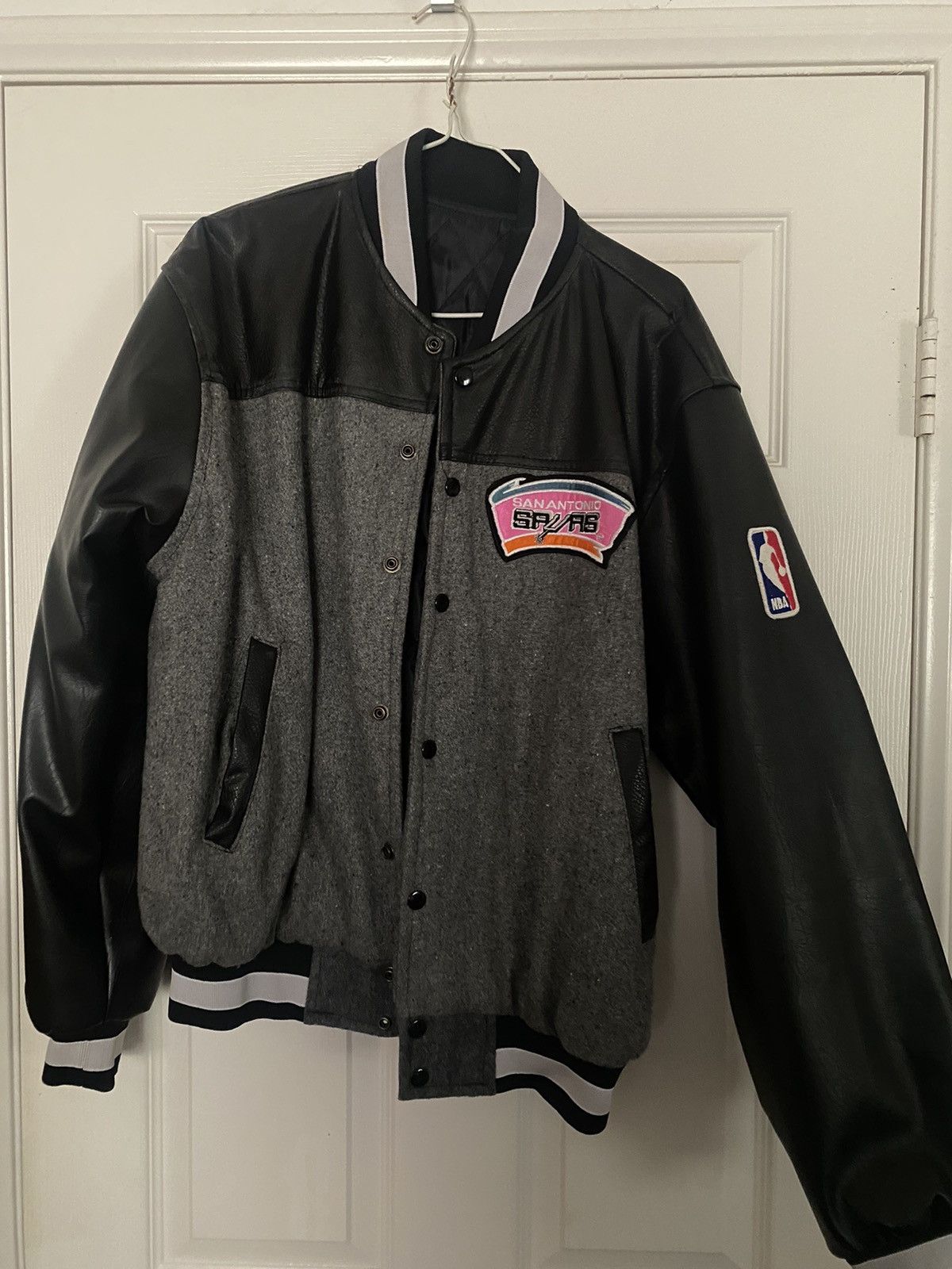 San Antonio Spurs 90's Vintage Varsity Jacket