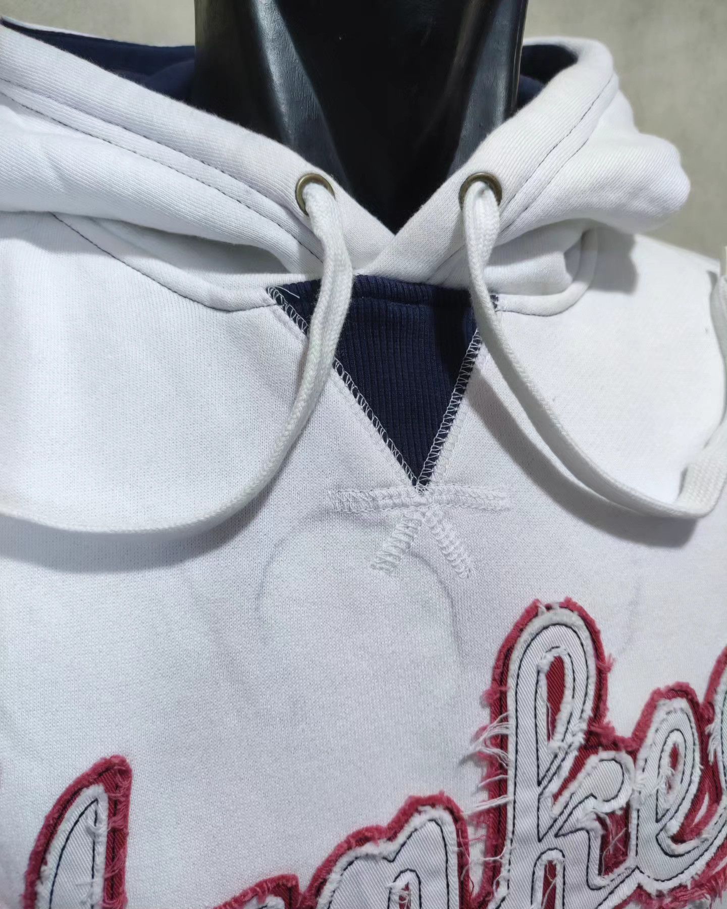 Cooperstown Collection × New York Yankees × Vintage CONTRAST STITCHING NY YANKEES COOPERSTOWN COLLECTION HOODIE Size US XL / EU 56 / 4 - 3 Thumbnail