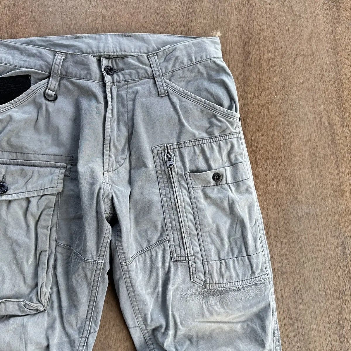 Japanese Brand STEALS💥IZ FRONTIER VINTAGE WORKWEAR DOUBLEKNEE BONDAGE PANT Size US 30 / EU 46 - 4 Thumbnail