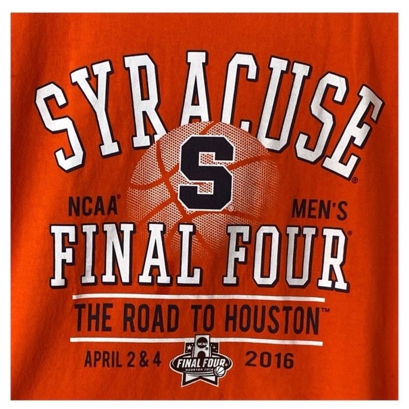 Gildan Syracuse University NCAA 2016 Final 4 Gildan Shirt M Cotton Size US M / EU 48-50 / 2 - 2 Thumbnail