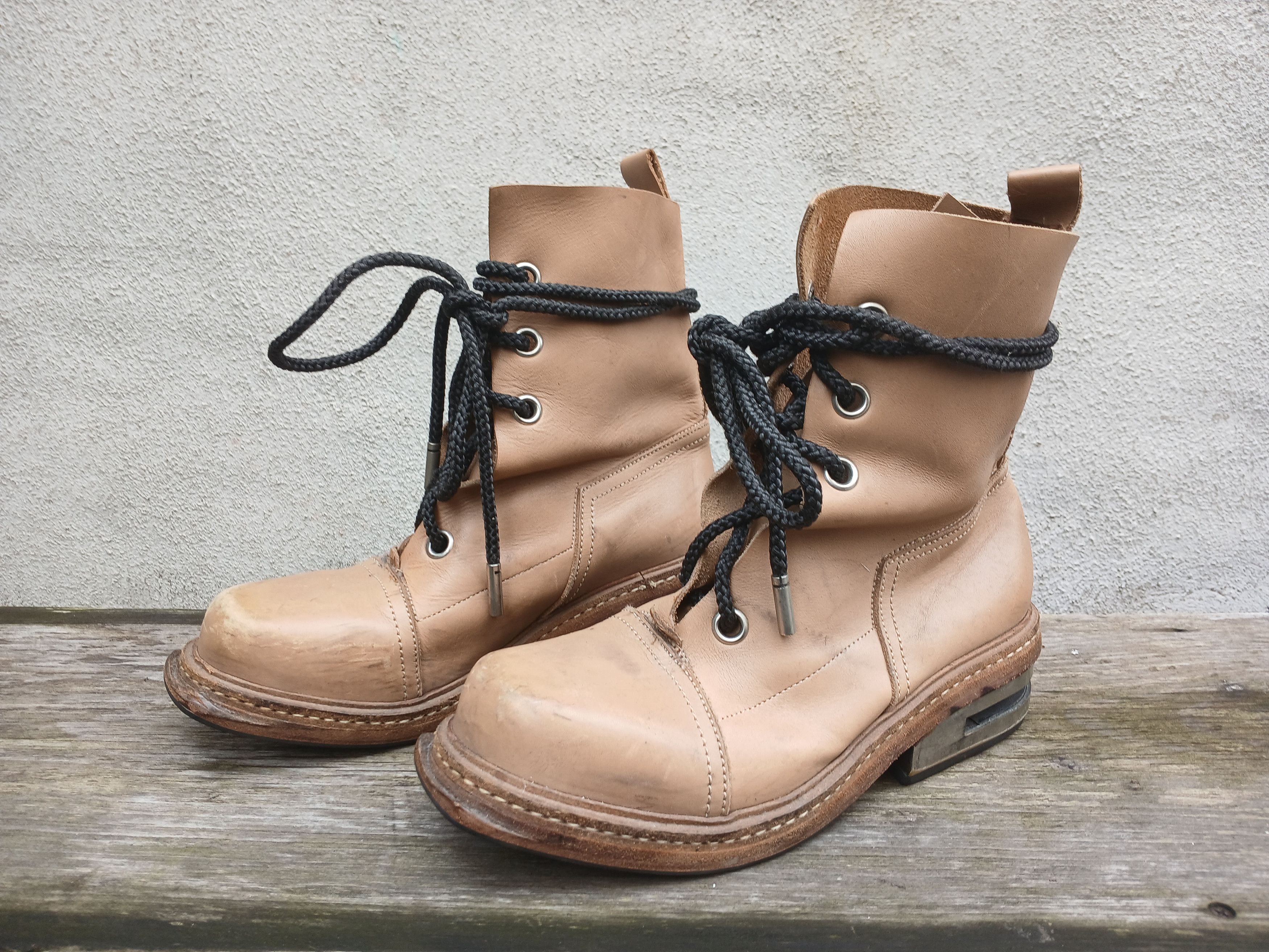 Dirk Bikkembergs Dirk Bikkembergs vintage Metal heel Combat Boots Size US 10 / EU 43 - 1 Thumbnail