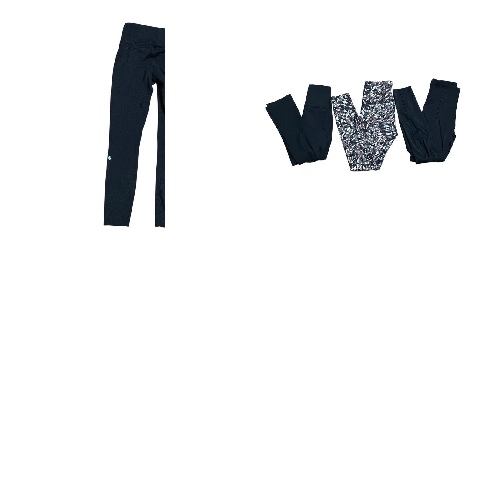 Lululemon Lululemon Leggings Women's 4 Kaleidoscope Pink & 2 Black Lot Of 3 Active Wear Leggings Athletic Yoga Running & Gym Size 27" / US 4 / IT 40 - 11 Thumbnail
